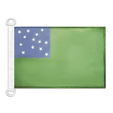 Pavillon nautique Green Mountain Boys 45x30 cm Anneaux Plastiques