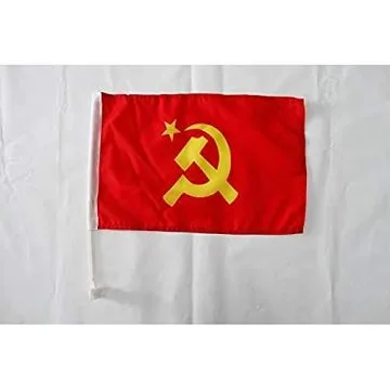 USSR Central Logo Flag 2' x 3' 100D polyester grommets
