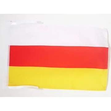 DRAPEAU OSSÉTIE DU SUD 45x30cm - PAVILLON GÉORGIE 30 x 45 cm haute qualité