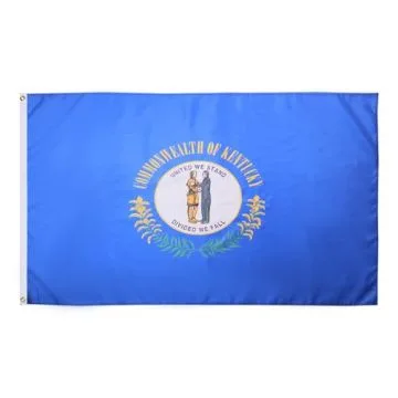 DRAPEAU KENTUCKY 150x90cm - DRAPEAU ETAT AMÉRICAIN - USA - ETATS-UNIS 90 x 150 cm - DRAPEAUX
