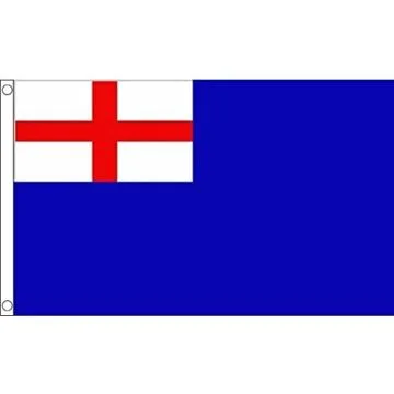 DRAPEAU BLUE ENSIGN BRITANNIQUE 150x90cm - DRAPEAU UK - ROYAUME-UNI 90 x 150 cm - DRAPEAUX