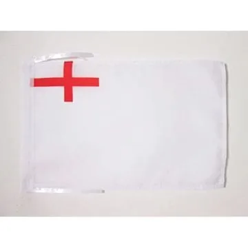 DRAPEAU ROYAUME-UNIWHITE ENSIGN 1630-1702 45x30cm - PAVILLON MARINE MILITAIRE BRITANNIQUE 30 x 45 cm haute qualité