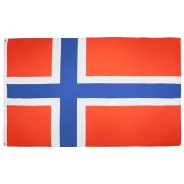 DRAPEAU NORVÈGE 250x150cm - GRAND DRAPEAU NORVÉGIEN 150 x 250 cm