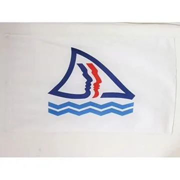 DRAPEAU NOUVELLE-CALÍ?DONIE PROVINCE SUD 150x90cm - DRAPEAU NÍ?O-CALÍ?DONIEN 90 x 150 cm Fourreau pour hampe