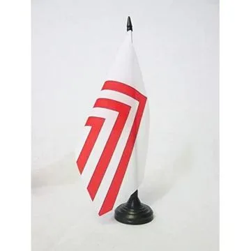 DRAPEAU DE TABLE PROVINCE DU PERCHE 21x14cm - PETIT DRAPEAUX DE BUREAU PROVINCE DU PERCHE ET DU PERCHE-GOUÍ?T 14 x 21 cm