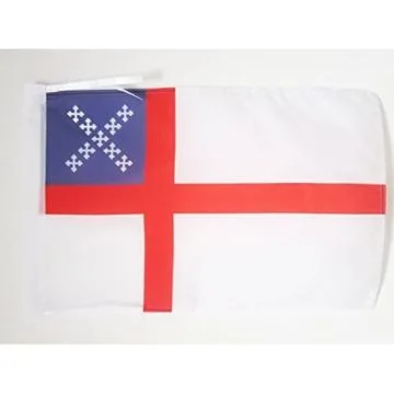 DRAPEAU COLLÈGE ÉPISCOPAL 45x30cm - PAVILLON CATHOLIQUE 30 x 45 cm haute qualité