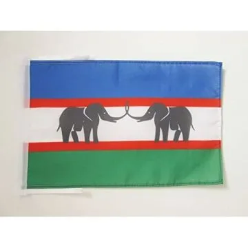 DRAPEAU CAPRIVI INDÉPENDANTISTE EN NAMIBIE 45x30cm - PAVILLON DE LA BANDE DE CAPRIVI 30 x 45 cm haute qualité