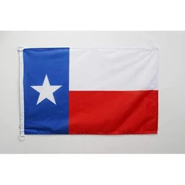 Drapeau Texas 150x90cm - Drapeau texan - Etat américain - USA - Etats-Unis 90 x 150 cm Spécial Extérieur - Drapeaux