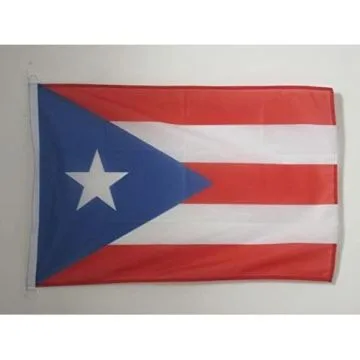 DRAPEAU PORTO RICO 150x90cm - DRAPEAU PORTORICAIN 90 x 150 cm Spécial Extérieur - DRAPEAUX