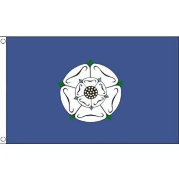DRAPEAU COMTÍ? DE YORKSHIRE ANCIEN 90x60cm - DRAPEAU COUNTY OF YORK - ANGLETERRE 60 x 90 cm - DRAPEAUX