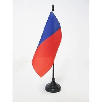 DRAPEAU DE TABLE VILLE DE PARIS SANS ARMES 15x15cm - PETIT DRAPEAUX DE BUREAU PARISIEN SANS Í?CUSSON 15 x 15 cm
