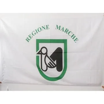DRAPEAU MARCHES 150x90cm - DRAPEAU MARCHE - ITALIE 90 x 150 cm Fourreau pour hampe