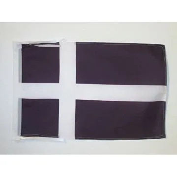 DRAPEAU PROTESTANTISME 45x30cm - PAVILLON PROTESTANT - RELIGION PROTESTANTE 30 x 45 cm haute qualité