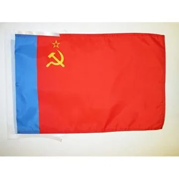 DRAPEAU RUSSIE RSFSR 1954-1991 45x30cm - PAVILLON DE LA RSFSR EN URSS 30 x 45 cm haute qualité