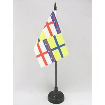 DRAPEAU DE TABLE RÉGION ITALIE EMILIE 15x10cm - PETIT DRAPEAUX DE BUREAU REGIONE STORICA EMILIA 10 x 15 cm
