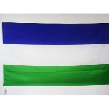 DRAPEAU ROYAUME D\'ARAUCANIE ET DE PATAGONIE 90x60cm - DRAPEAU ROYAUME DE NOUVELLE-FRANCE 60 x 90 cm Fourreau pour hampe
