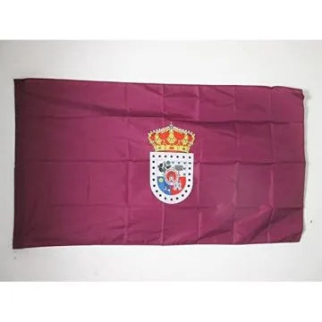 DRAPEAU PROVINCE DE SORIA 150x90cm - DRAPEAU SORIA EN CASTILLE-ET-LEON 90 x 150 cm Fourreau pour hampe