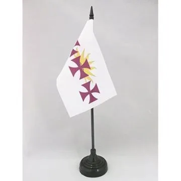 DRAPEAU DE TABLE HISPANITÉ 15x10cm - PETIT DRAPEAUX DE BUREAU DU MONDE HISPANIQUE 10 x 15 cm