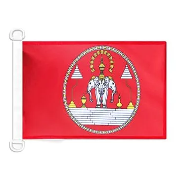 Pavillon nautique Armée de terre britannique 45x30 cm Anneaux Plastiques