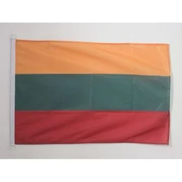 DRAPEAU LITUANIE 150x90cm - DRAPEAU LITUANIEN 90 x 150 cm Spécial Extérieur - DRAPEAUX