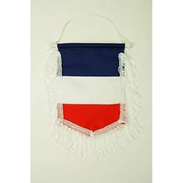 FANION FRANCE 15x10cm Polyester - Mini drapeau FRANÇAIS 10 x 15 cm - Bannière