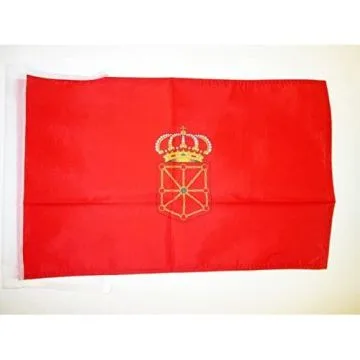 DRAPEAU NAVARRE 45x30cm - PAVILLON DE NAVARRA - ESPAGNE 30 x 45 cm haute qualité