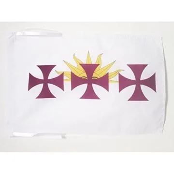 DRAPEAU HISPANITÉ 45x30cm - PAVILLON DU MONDE HISPANIQUE 30 x 45 cm haute qualité
