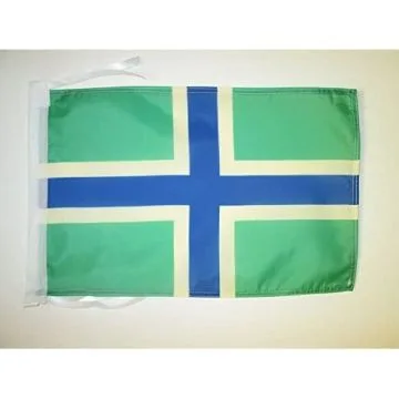 DRAPEAU COMTÉ DE GLOUCESTERSHIRE 45x30cm - PAVILLON COUNTY OF GLOS. - ANGLETERRE 30 x 45 cm haute qualité