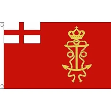 DRAPEAU JAMES II LORD HIGH ADMIRAL ENSIGN 1686 150x90cm - DRAPEAU LORD DE L\'AMIRAUTÉ BRITANNIQUE 90 x 150 cm - DRAPEAUX