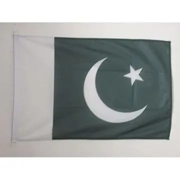 PAVILLON NAUTIQUE PAKISTAN 45x30cm - DRAPEAU DE BATEAU PAKISTANAIS 30 x 45 cm