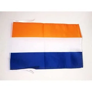 DRAPEAU PAYS-BAS DU PRINCE 45x30cm - PAVILLON HOLLANDAIS ORANGE - PRINSENVLAG 30 x 45 cm haute qualité