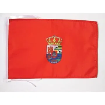 DRAPEAU PROVINCE DE CIUDAD REAL 45x30cm - PAVILLON CIUDAD REAL EN CASTILLE-LA-MANCHE 30 x 45 cm haute qualité