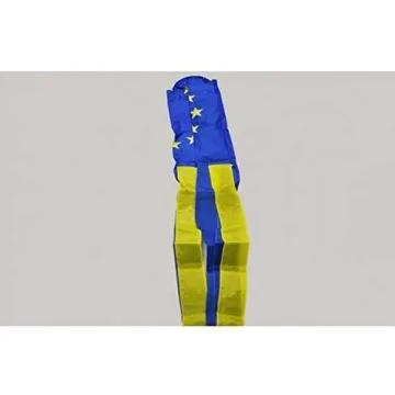 DRAPEAU MANCHE A AIR EUROPE 150cm - WINDSOCK EUROPÉEN - UNION EUROPÉENNE - UE 150 cm