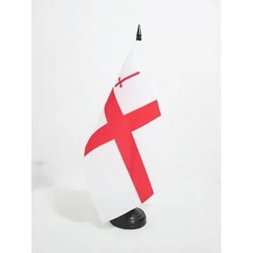 DRAPEAU DE TABLE VILLE DE LONDRES 21x14cm - PETIT DRAPEAUX DE BUREAU ANGLAIS - LONDON CITY 14 x 21 cm