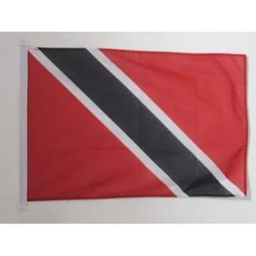 DRAPEAU TRINIDAD-ET-TOBAGO 150x90cm - DRAPEAU TRINIDADIEN 90 x 150 cm Spécial Extérieur - DRAPEAUX