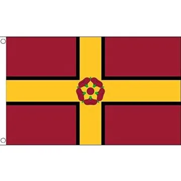 DRAPEAU COMTÍ? DE NORTHAMPTONSHIRE 90x60cm - DRAPEAU COUNTY OF NORTHANTS. - ANGLETERRE 60 x 90 cm - DRAPEAUX