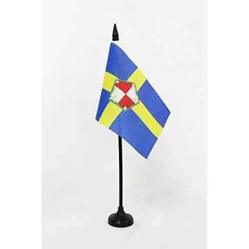 DRAPEAU DE TABLE COMTÉ DE PEMBROKESHIRE 15x10cm - PETIT DRAPEAUX DE BUREAU GALLOIS DE PEMBROKE - PAYS DE GALLES 10 x 15 cm