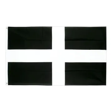 Bandiera San Piran 90 x 60 cm poliestere 100D occhielli metallici