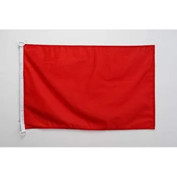 Drapeau Unicolore Rouge 150x90cm - Drapeau de couleur rouge 90 x 150 cm Spécial Extérieur - Drapeaux