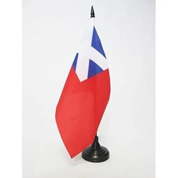 DRAPEAU DE TABLE ECOSSE RED ENSIGN 21x14cm - PETIT DRAPEAUX DE BUREAU MARINE Í?COSSAISE 14 x 21 cm