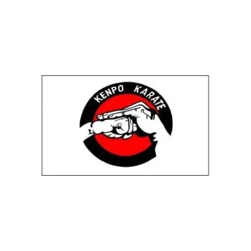 DRAPEAU KENPO KARATE 150x90cm - DRAPEAU ART MATRIAL 90 x 150 cm - DRAPEAUX