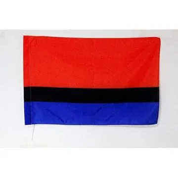 Drapeau Îlois Chagossiens 90x60cm - Drapeau Archipel des Chagos 60 x 90 cm Fourreau pour hampe