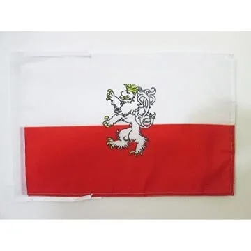 DRAPEAU BOHÍ?ME 45x30cm - PAVILLON DE BÍ?HMEN 30 x 45 cm haute qualité