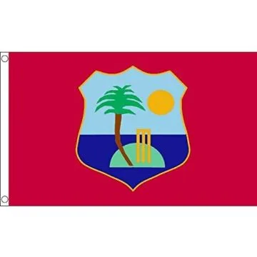 DRAPEAU ÉQUIPE DES INDES OCCIDENTALES 150x90cm - DRAPEAU WEST INDIES 90 x 150 cm - DRAPEAUX