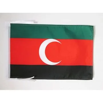 DRAPEAU FUR DU DARFOUR AU SOUDAN 45x30cm - PAVILLON SOUDANAIS 30 x 45 cm haute qualité