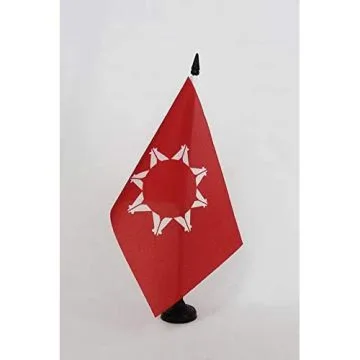 Drapeau de table République de Lakota 21x14cm - PETIT Drapeaux DE BUREAU Freedom Lakota 14 x 21 cm