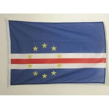 PAVILLON NAUTIQUE CAP VERT 45x30cm - DRAPEAU DE BATEAU CAP-VERDIEN 30 x 45 cm
