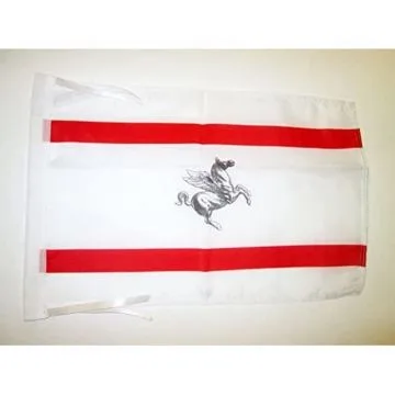 DRAPEAU TOSCANE 45x30cm - PAVILLON TOSCAN - TOSCANA - ITALIE 30 x 45 cm haute qualité