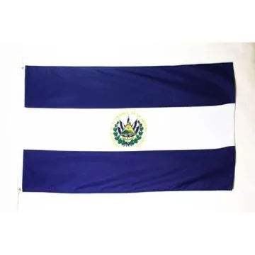 DRAPEAU EL SALVADOR 150x90cm - DRAPEAU SALVADORIEN 90 x 150 cm Polyester léger