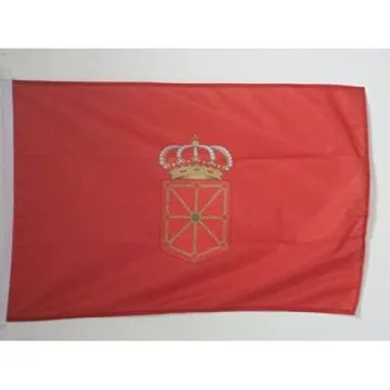 PAVILLON NAUTIQUE NAVARRE 45x30cm - DRAPEAU DE BATEAU DE NAVARRA - ESPAGNE 30 x 45 cm